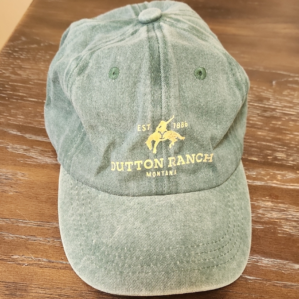 Green Dutton Ranch Cap. Brand New And Never Worn. Comes In Plastic Bag.
